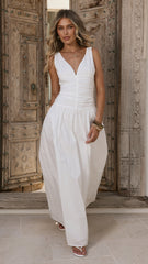 Sanya Maxi Dress - White