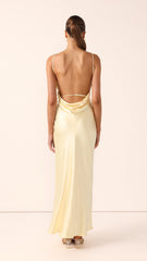 Sia Maxi Dress - Yellow