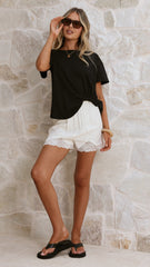 Aria Tee - Black