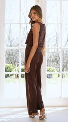 Karah Pants - Brown