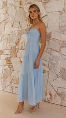 Cove Maxi Dress - Blue