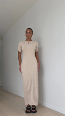 Mari Maxi Dress - Sand
