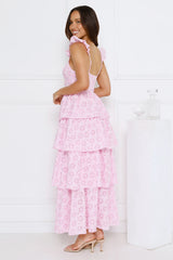 Summer Mist Maxi Dress Pink