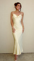 Willow Maxi Dress - Lemon