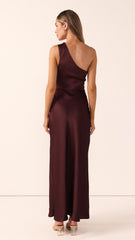 Victoria Maxi Dress - Chocolate