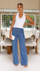 Rollas Sailor Jean - Ashley Blue