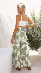 Jerika Pants - Sage Print