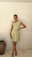Gem Mini Dress - Sage