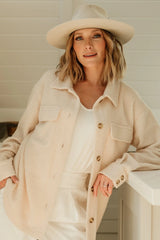 Jayden Sherpa Jacket | Honey