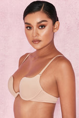U Bra-Multi Position Adjustable Bra - Beige