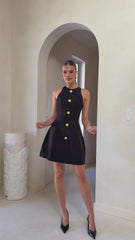 Nila Mini Dress - Black